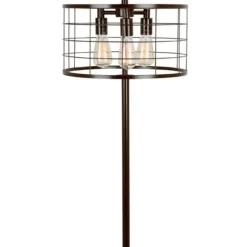 Kirkland's Home Floor Lamps-Industrial Wire Floor Lamp
