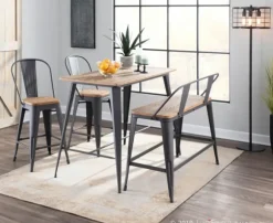 Kirkland's Home Floor Lamps-Industrial Wire Floor Lamp