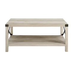 Kirkland's Home Coffee Tables-Industrial X-Frame Coffee Table