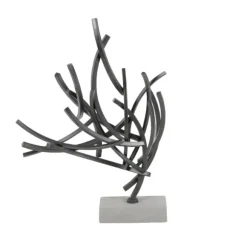 Kirkland's Home Statues & Figurines-Iron Contemporary Branch Sculpture