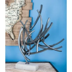 Kirkland's Home Statues & Figurines-Iron Contemporary Branch Sculpture