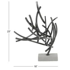 Kirkland's Home Statues & Figurines-Iron Contemporary Branch Sculpture