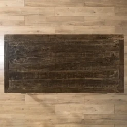 Kirkland's Home Dining Tables-Ivan Wood And Metal Dining Table