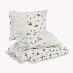 Kirkland's Home Quilts-Jessica Simpson Floral Endora Queen Quilt Set