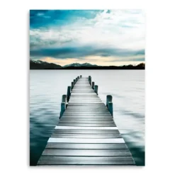 Kirkland's Home Canvas Art-Jetty Dock Giclee Canvas Art Print, 48X36 In.