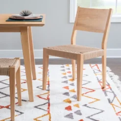 Kirkland's Home Dining Chairs-Judith Natural Woven Rope Dining Chairs, Set Of 2