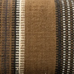 Kirkland's Home Benches & Ottomans-Jute Striped Natural Wood Bench