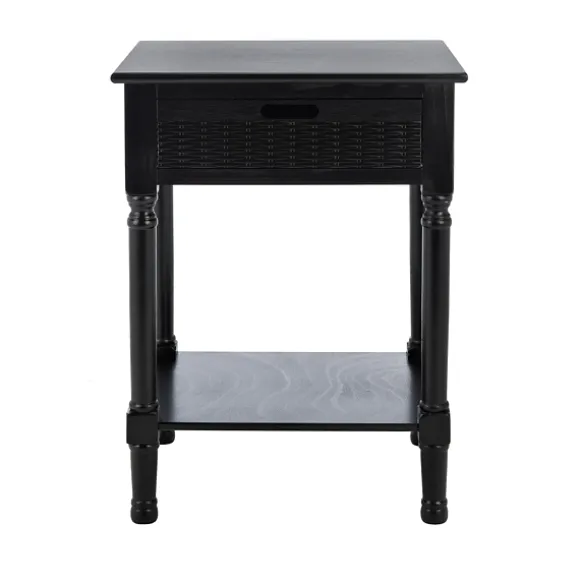Kirkland's Home Accent & End Tables-Karson Carved Turned Legs Accent Table