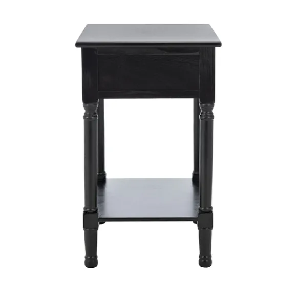 Kirkland's Home Accent & End Tables-Karson Carved Turned Legs Accent Table
