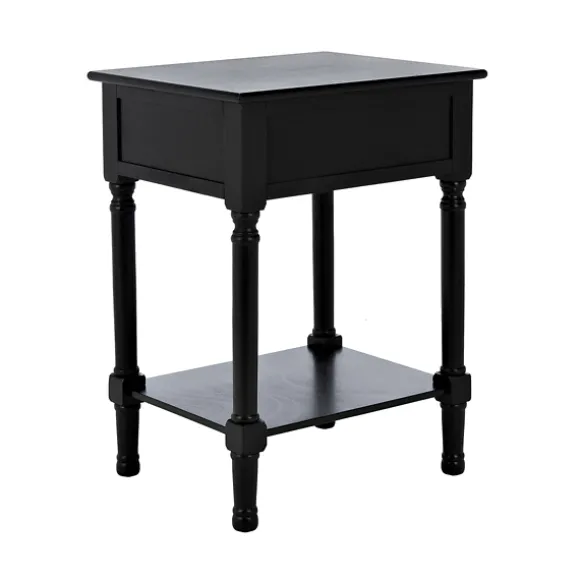 Kirkland's Home Accent & End Tables-Karson Carved Turned Legs Accent Table