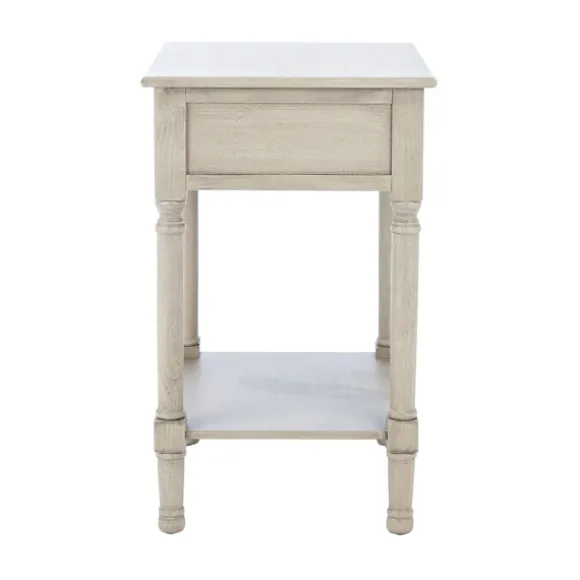 Kirkland's Home Accent & End Tables-Karson Carved Turned Legs Accent Table