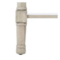 Kirkland's Home Accent & End Tables-Karson Carved Turned Legs Accent Table