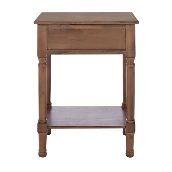 Kirkland's Home Accent & End Tables-Karson Carved Turned Legs Accent Table
