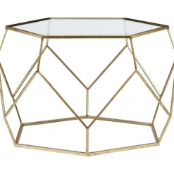 Kirkland's Home Coffee Tables-Kate Round Metal Coffee Table