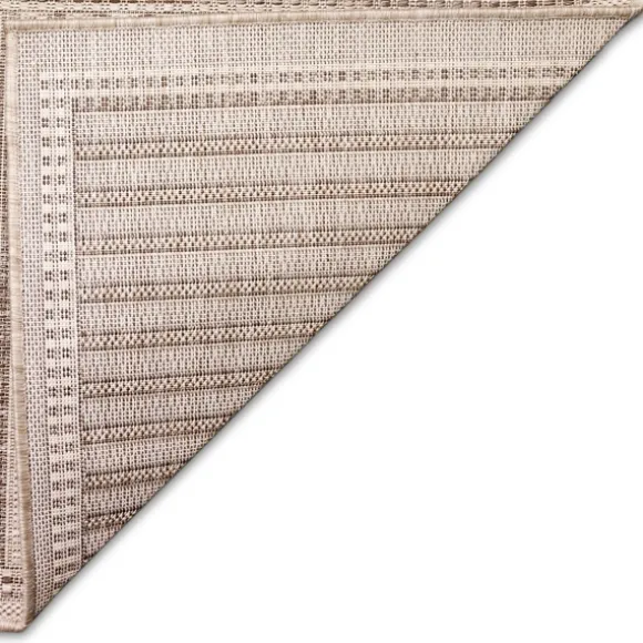 Kirkland's Home Outdoor Rugs-Kaya Natural Gradient Indoor/Outdoor Runner, 2X7