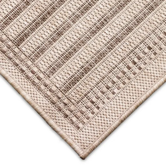 Kirkland's Home Outdoor Rugs-Kaya Natural Gradient Indoor/Outdoor Runner, 2X7