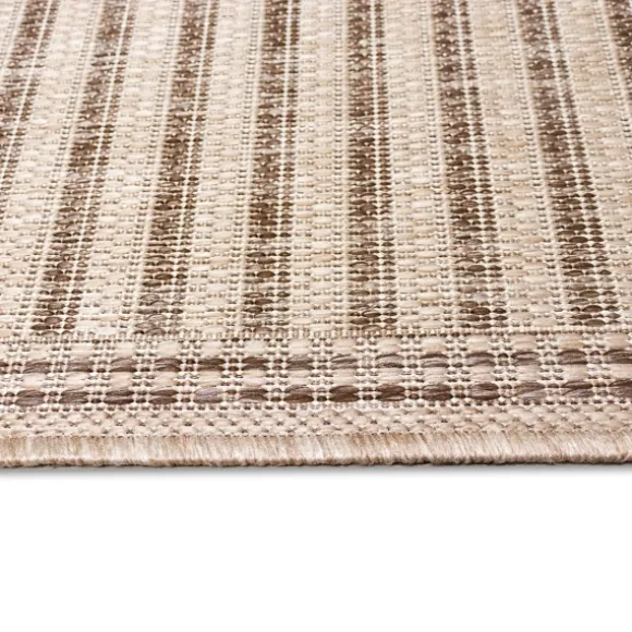 Kirkland's Home Outdoor Rugs-Kaya Natural Gradient Indoor/Outdoor Runner, 2X7