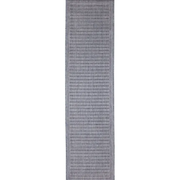 Kirkland's Home Outdoor Rugs-Kaya Navy Gradient Indoor/Outdoor Runner, 1X7