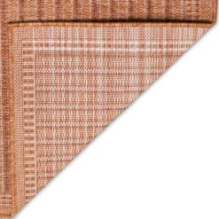 Kirkland's Home Outdoor Rugs-Kaya Rust Gradient Indoor/Outdoor Area Rug, 6X9