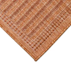 Kirkland's Home Outdoor Rugs-Kaya Rust Gradient Indoor/Outdoor Area Rug, 6X9