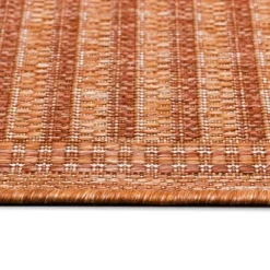 Kirkland's Home Outdoor Rugs-Kaya Rust Gradient Indoor/Outdoor Area Rug, 6X9