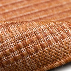 Kirkland's Home Outdoor Rugs-Kaya Rust Gradient Indoor/Outdoor Area Rug, 6X9