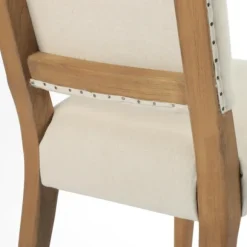 Kirkland's Home Dining Chairs-Kurt Natural Linen Dining Chair