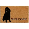 Kirkland's Home Doormats-Labrador Welcome Doormat
