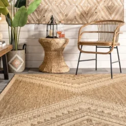 Kirkland's Home Outdoor Rugs-Landy Aztec Outdoor Rug, 5X8