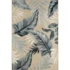 Kirkland's Home Outdoor Rugs-Large Print Tropical Leaf Outdoor Area Rug, 5X7