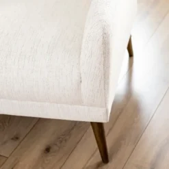 Kirkland's Home Sofas & Loveseats-Layla Vanilla Speckle Loveseat