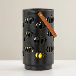 Kirkland's Home Lanterns-Led Pumpkin Cut-Outs Lantern, 9.8 In.