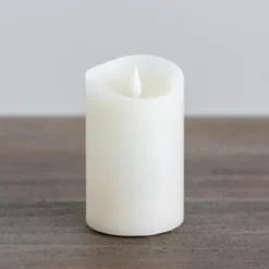 Kirkland's Home Flameless Candles-Led Soft Flame Pillar Candle, 3X5 In.