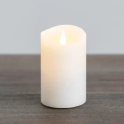 Kirkland's Home Flameless Candles-Led Soft Flame Pillar Candle, 3X5 In.