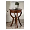 Kirkland's Home Accent & End Tables-Leila Round Cherry Accent Table