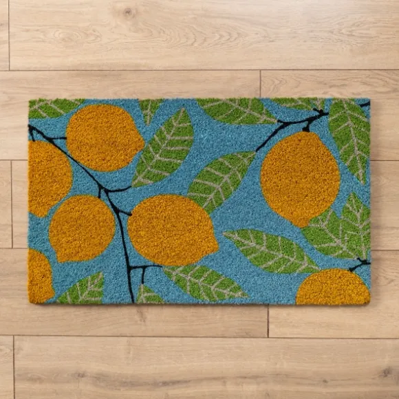 Kirkland's Home Doormats-Lemons Coir Doormat