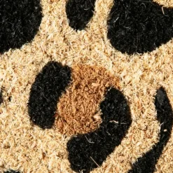 Kirkland's Home Doormats-Leopard Print Coir Doormat