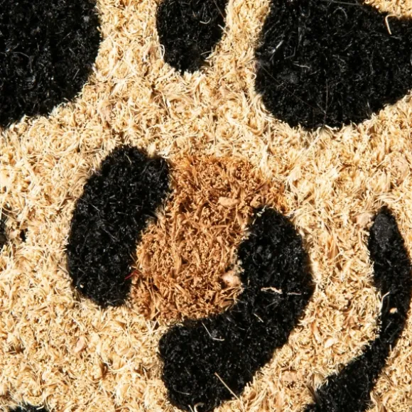 Kirkland's Home Doormats-Leopard Print Coir Doormat