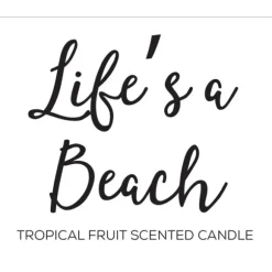 Kirkland's Home Candles-Life'S A Beach Votive Candles, Set Of 8