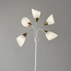 Kirkland's Home Floor Lamps-5-Light Adjustable Tree Floor Lamp