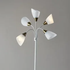 Kirkland's Home Floor Lamps-5-Light Adjustable Tree Floor Lamp