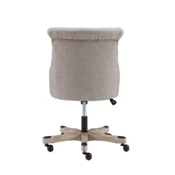 Kirkland's Home Office Furniture-Light Miller Tufted Office Chair