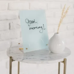 Kirkland's Home Memo & Chalkboards-Light Square Magnetic Glass Dry Erase Board