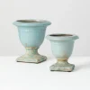 Kirkland's Home Vases-Light Terracotta Urn Vases, Set Of 2