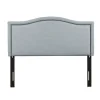 Kirkland's Home Beds & Headboards-Light Upholstered Nailhead King Headboard