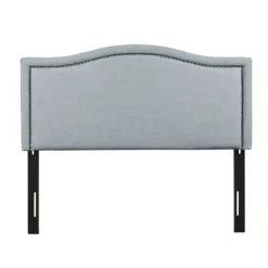 Kirkland's Home Beds & Headboards-Light Upholstered Nailhead King Headboard