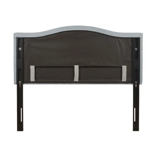 Kirkland's Home Beds & Headboards-Light Upholstered Nailhead King Headboard