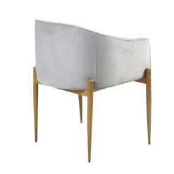 Kirkland's Home Dining Chairs-Light Velvet Button Dining Chairs, Set Of 2