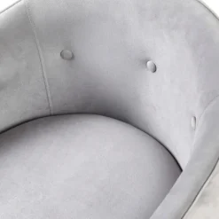 Kirkland's Home Dining Chairs-Light Velvet Button Dining Chairs, Set Of 2