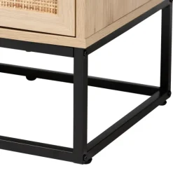 Kirkland's Home Dressers & Chests-Light Wood And Rat 5-Drawer Chest